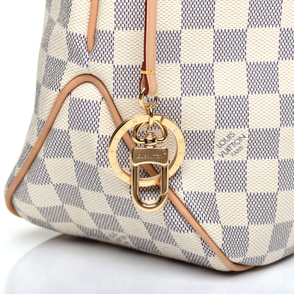 Louis Vuitton Damier Azur Delightful MM Pink 10 of 10