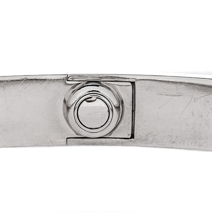 Cartier 18K White Gold LOVE Bracelet 17 5 of 9