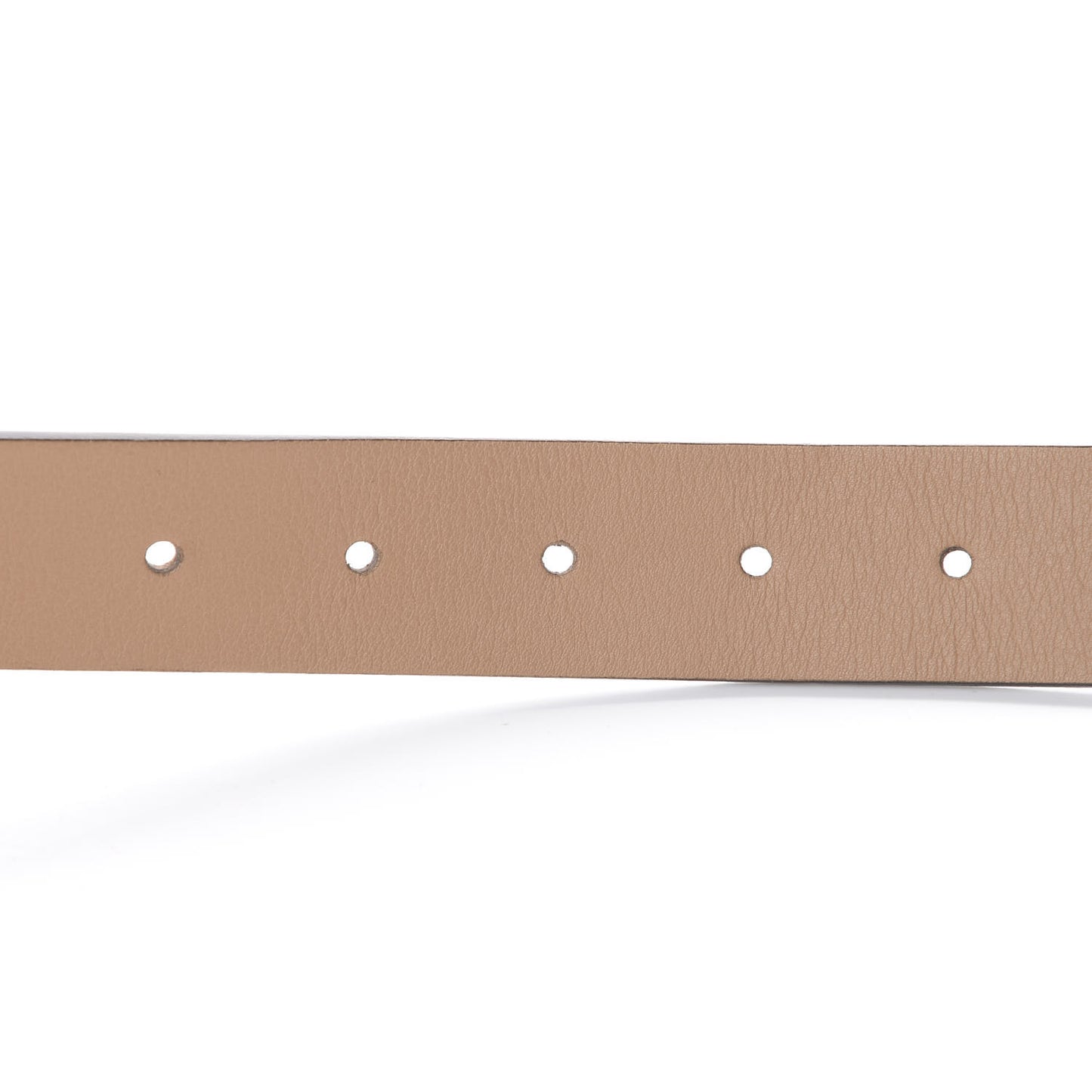 Calfskin Studded Interlocking G Belt 85 34 Rose Beige