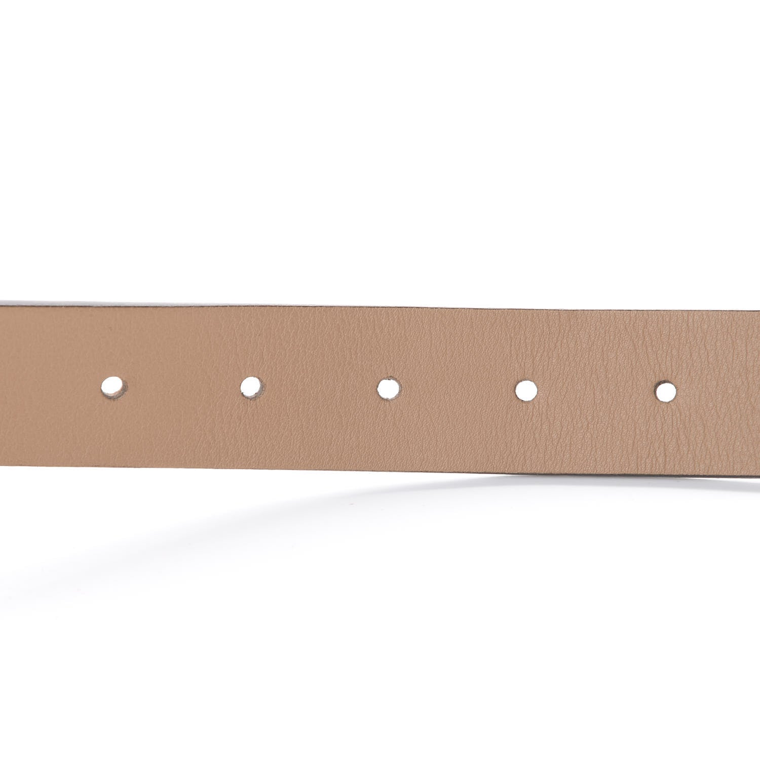 Gucci Calfskin Studded Interlocking G Belt 85 34 Rose Beige 4 of 7