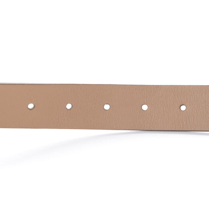 Gucci Calfskin Studded Interlocking G Belt 85 34 Rose Beige 4 of 7