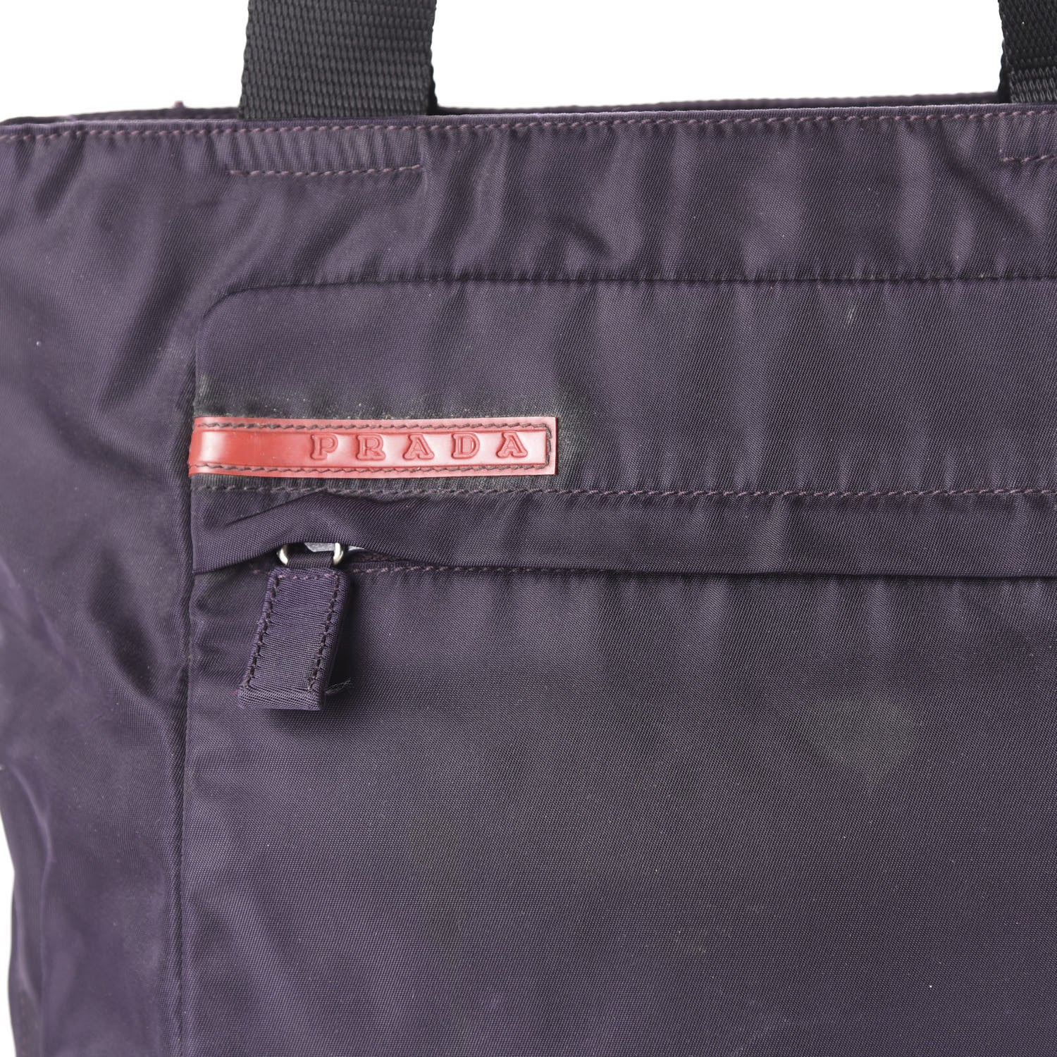 Prada Tessuto Nylon Tote Mora 9 of 10