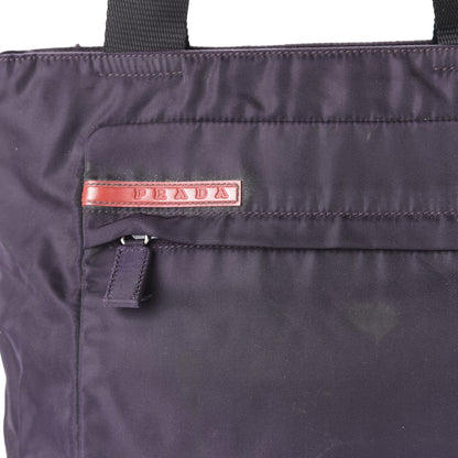 Prada Tessuto Nylon Tote Mora 9 of 10