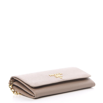 Prada Vitello Move Chain Wallet Cammeo 4 of 12