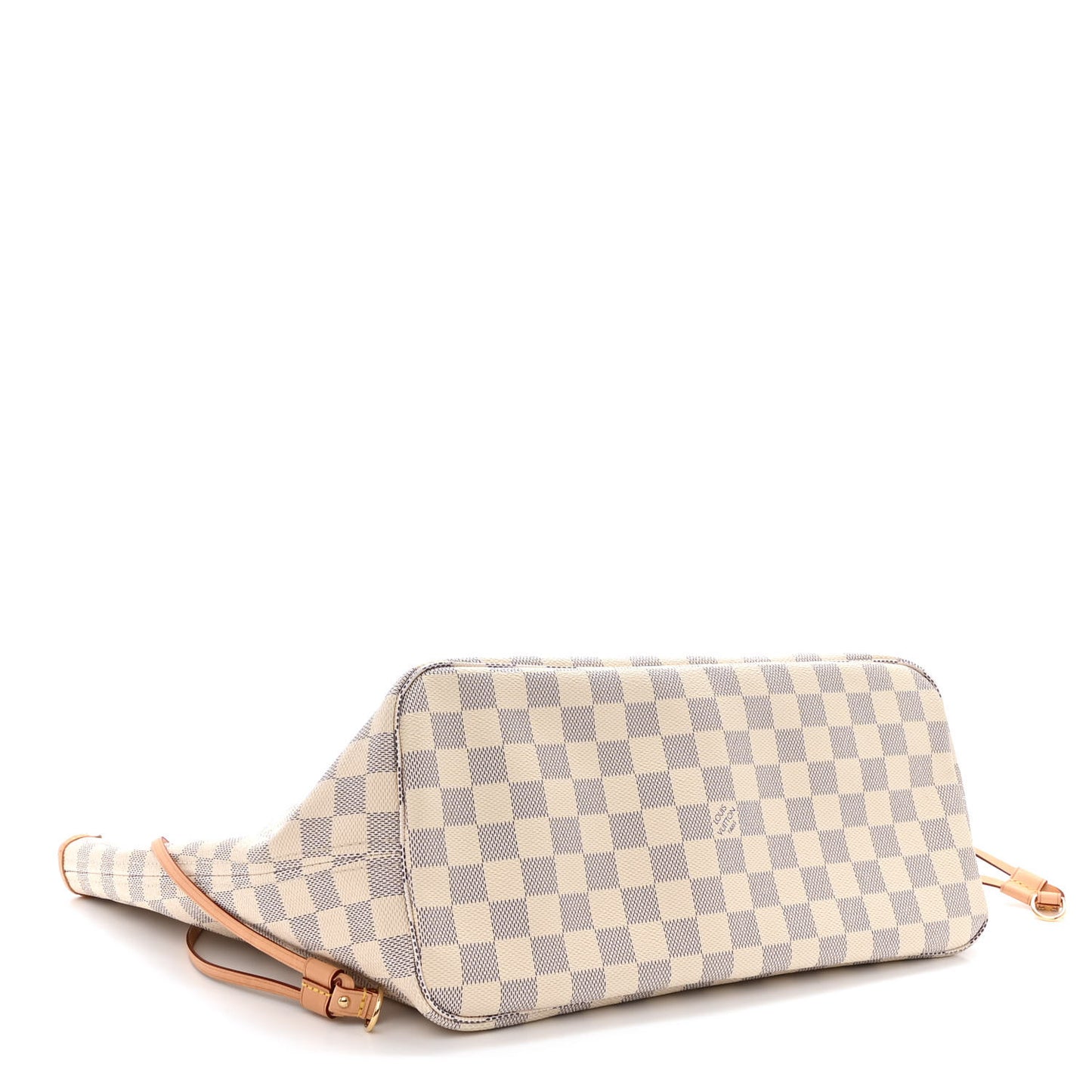 Damier Azur Neo Neverfull MM Rose Ballerine