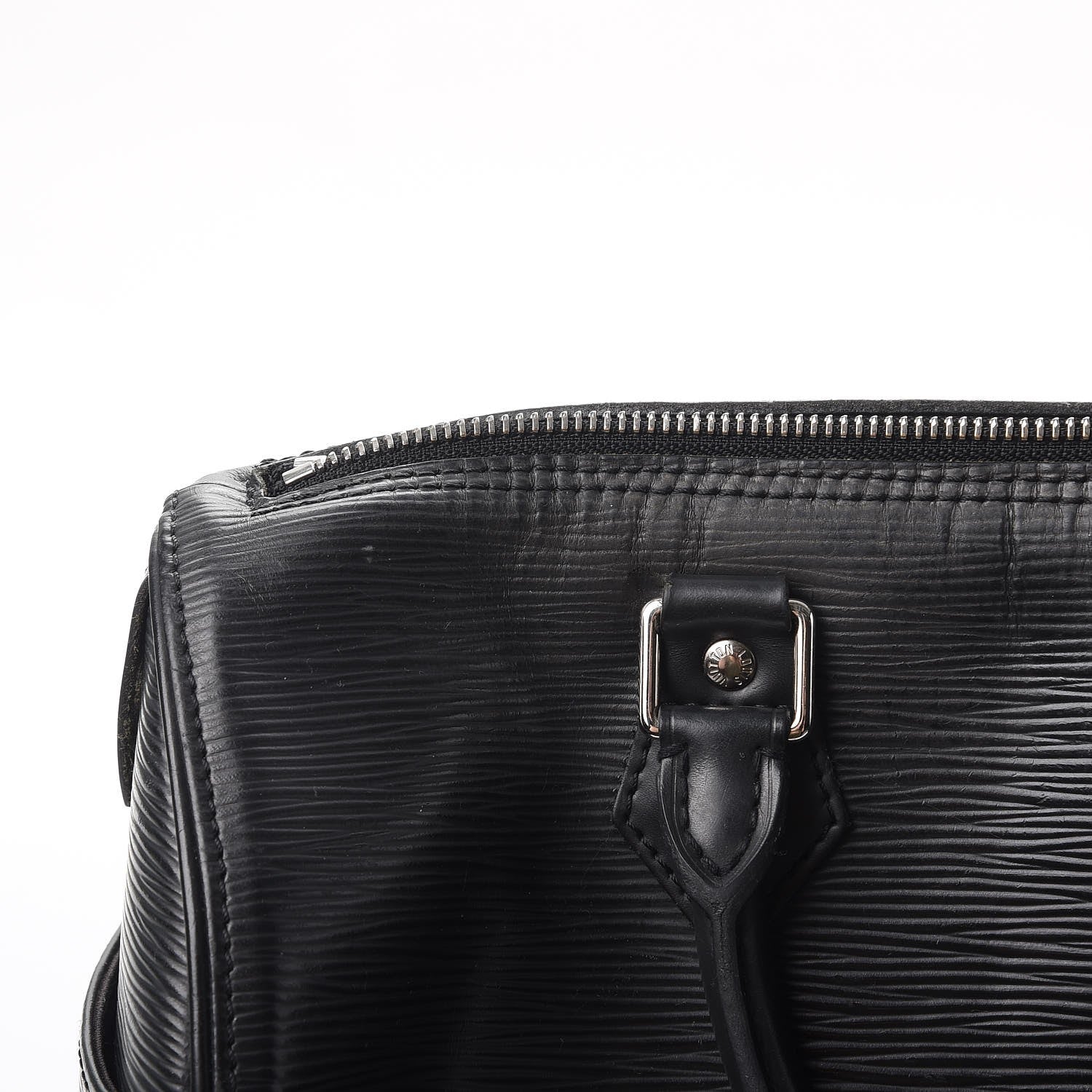 Louis Vuitton Epi Speedy 25 Black 8 of 17