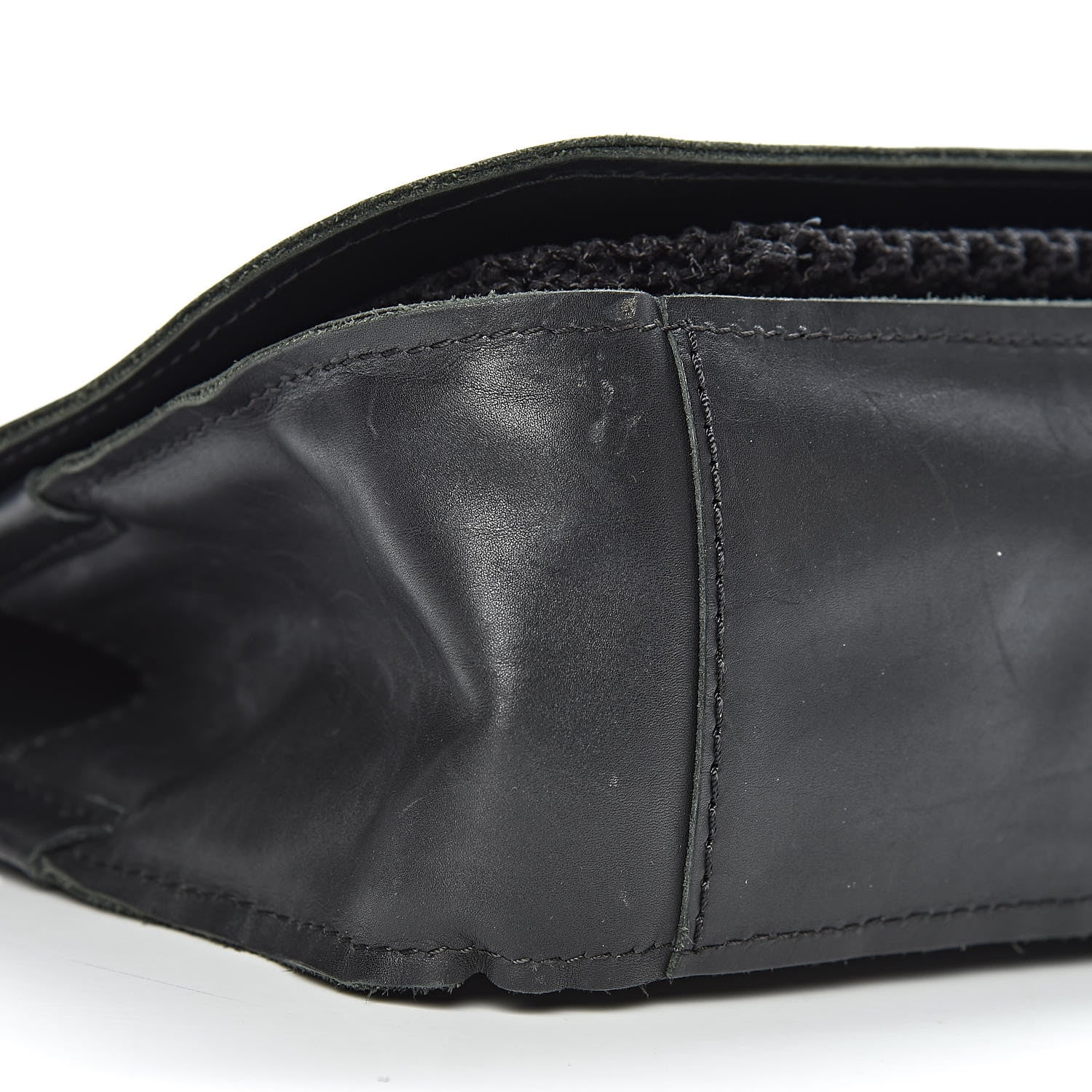 Chanel Calfskin Stitched Small Highlander Messenger Black 16 of 20