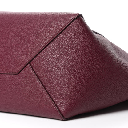 Celine Soft Grained Calfskin Small Belt Cabas Phantom Acai 7 of 9