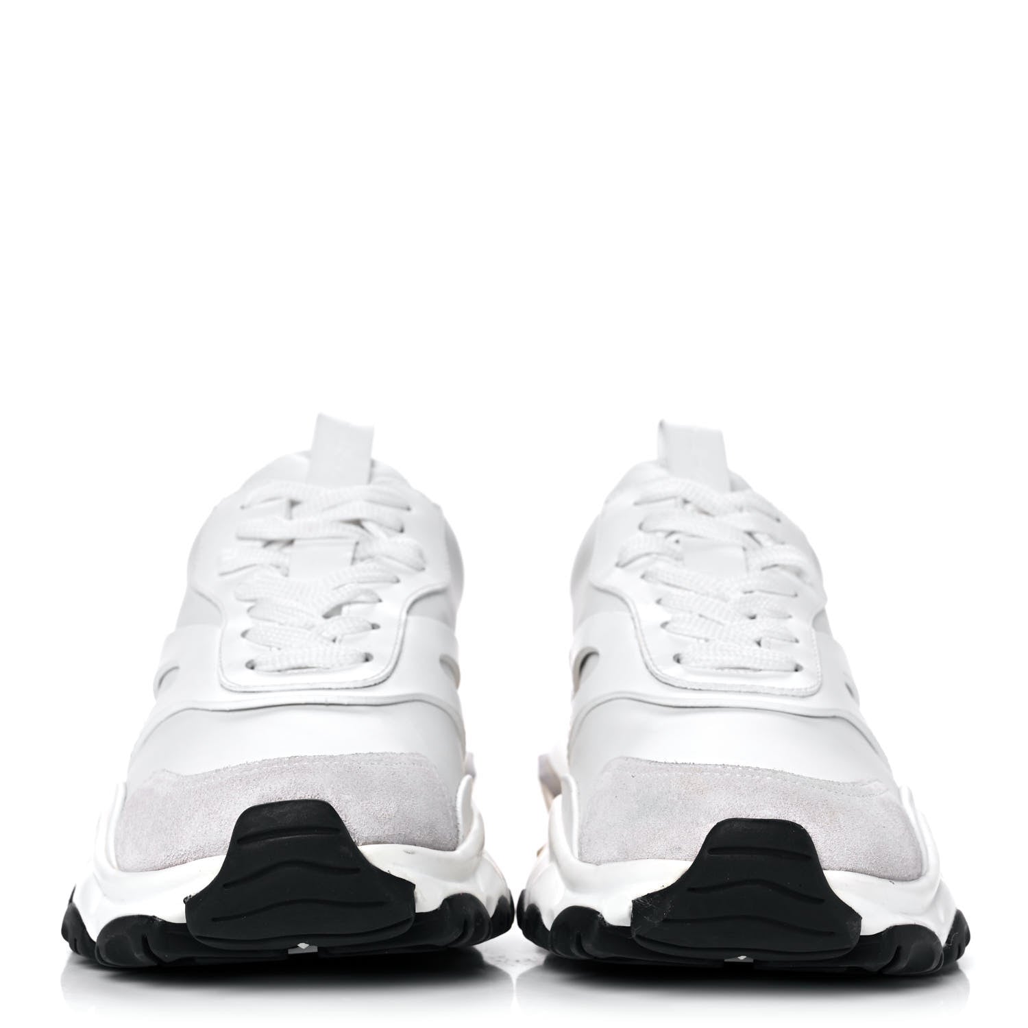 Valentino Garavani Calfskin Mens Bounce Sneakers 40 White 2 of 13