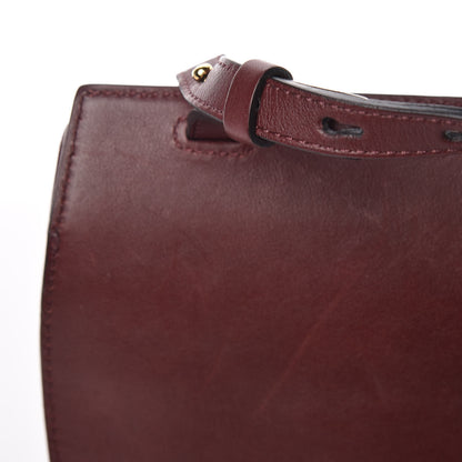 Chloe Calfskin Georgia Crossbody Bag Bordeaux 11 of 15