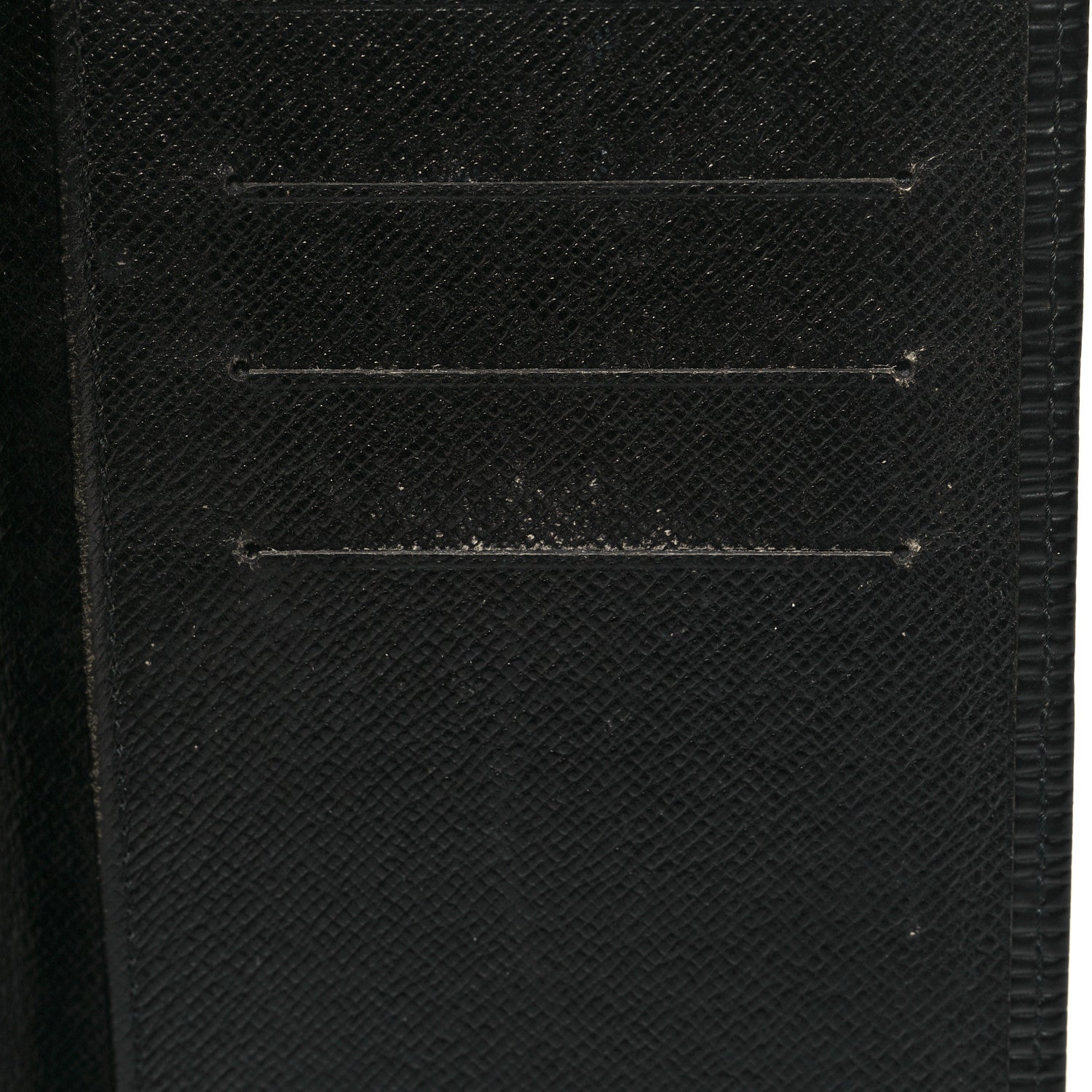 Louis Vuitton Epi Brazza Wallet Black 11 of 12