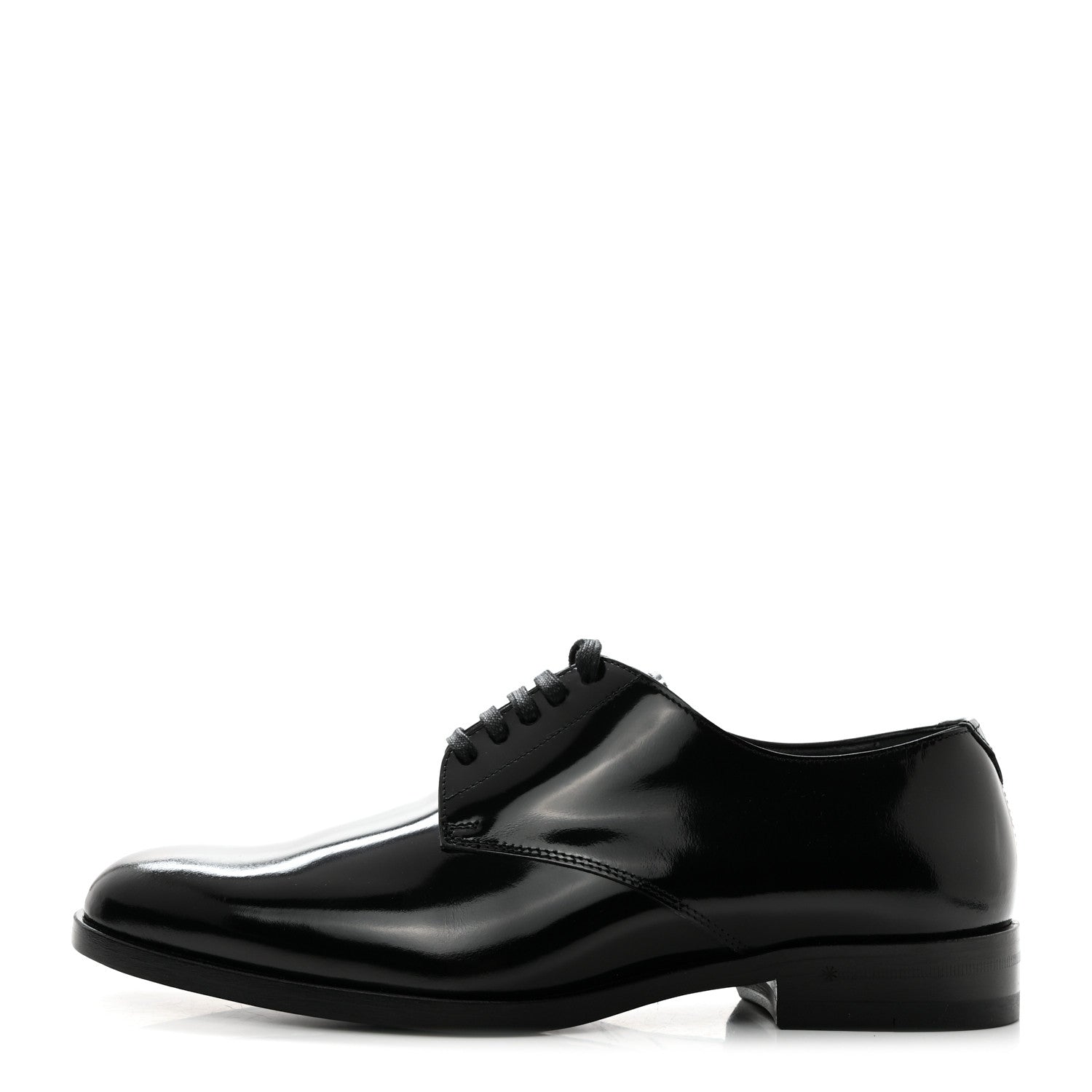 Saint Laurent Patent Calfskin Montaigne 25 Uniform 37.5 Black 1 of 9