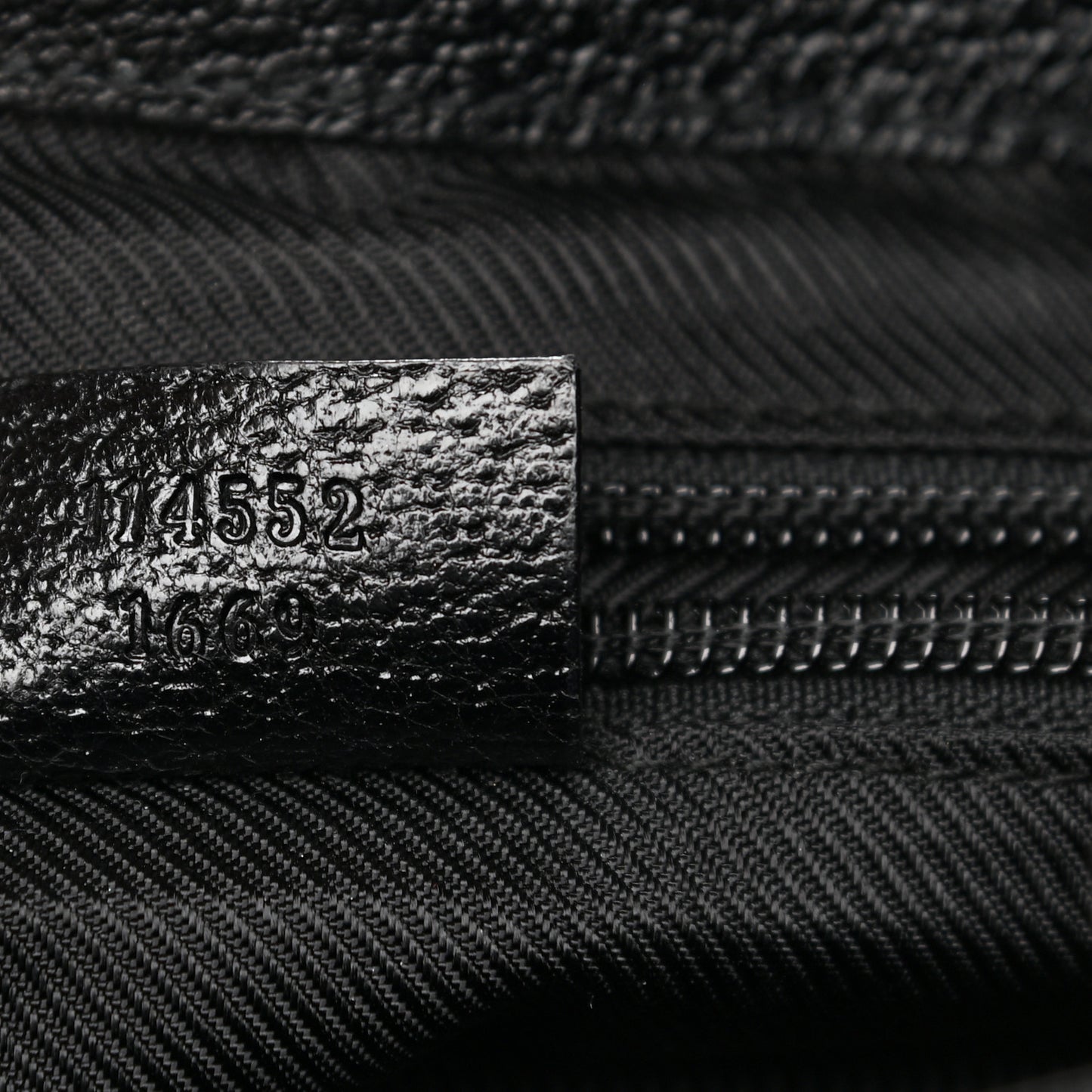 GG Monogram Single Buckle Backpack Black