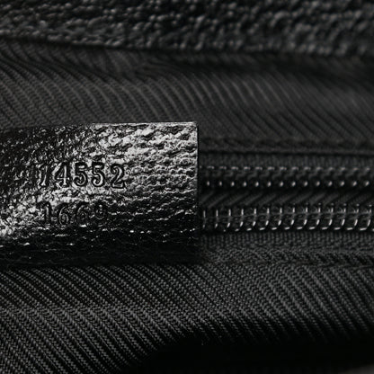 Gucci GG Monogram Single Buckle Backpack Black 7 of 11