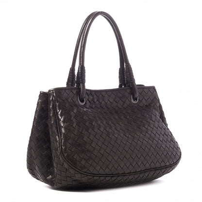 Bottega Veneta Nappa Intrecciato Woven Tote Ebano 2 of 7