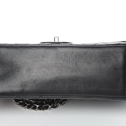 Chanel Lambskin Quilted Medium Single Flap Black 14 of 15