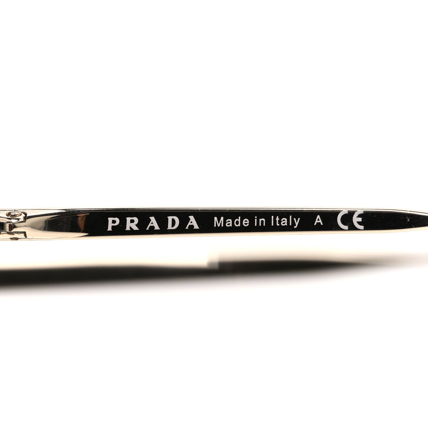 Prada Mirrored Cinema Sunglasses SPR 62S Silver 5 of 7