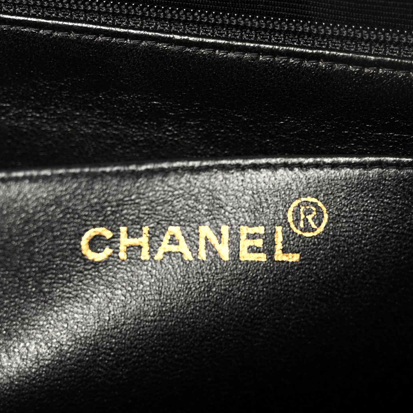 Lambskin Quilted Jumbo Single Flap Black