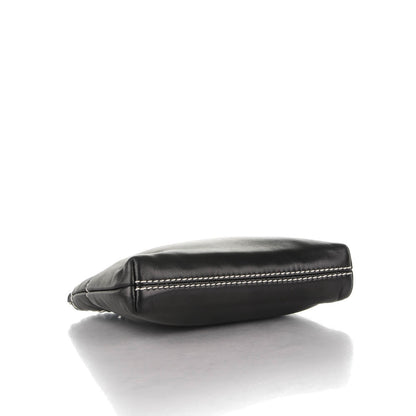 Chanel Lambskin Lax Pochette Black 4 of 7