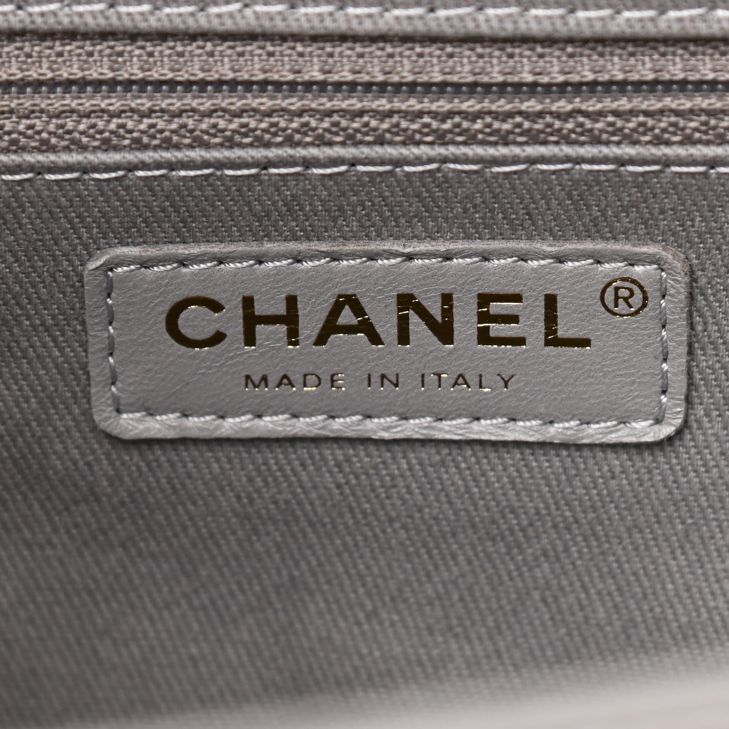 Chanel Caviar Quilted Medium Business Affinity Flap Grey 6 of 11
