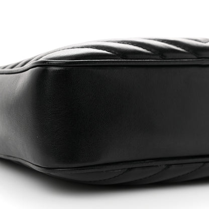 Saint Laurent Calfskin Matelasse Monogram Lou Camera Bag Black 9 of 11