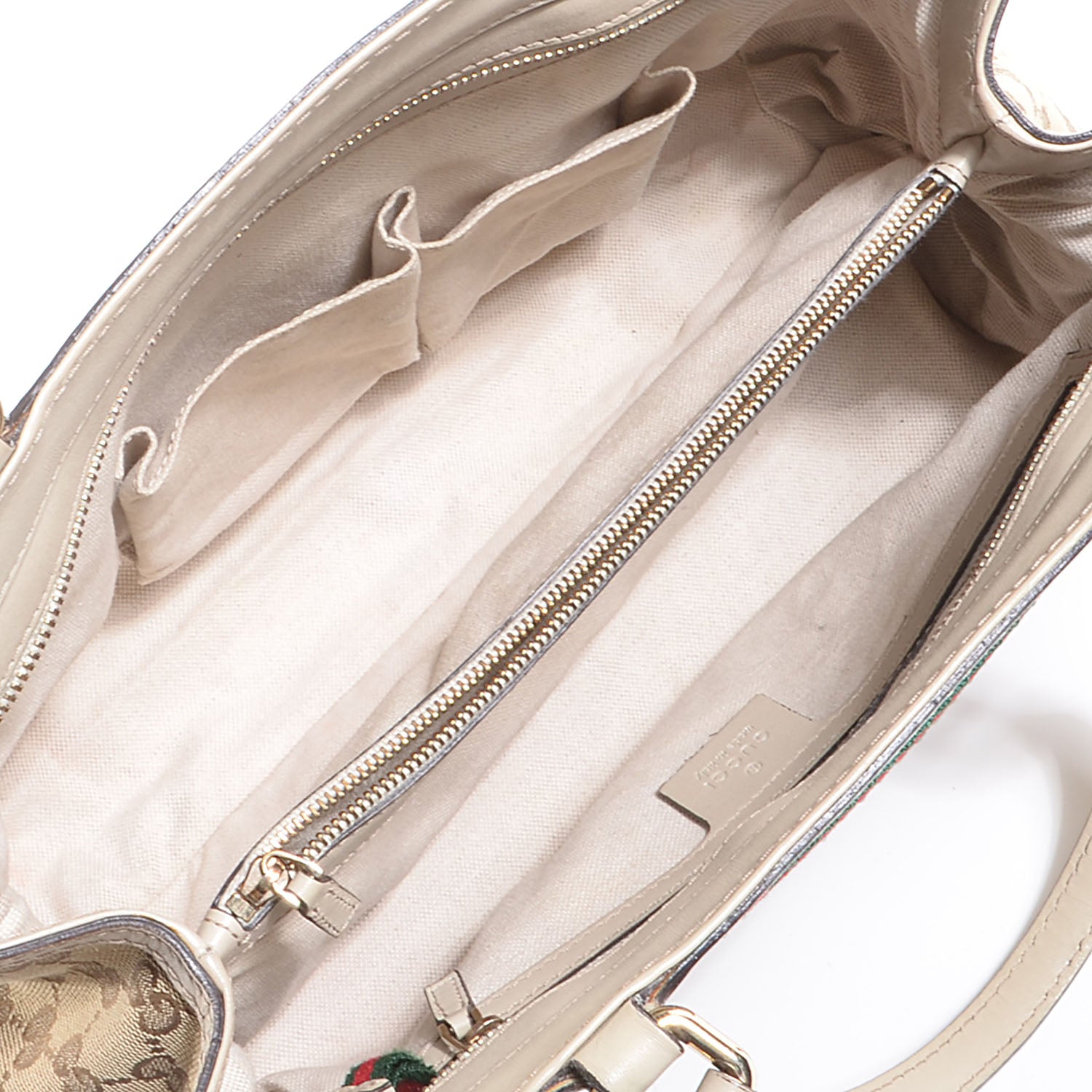Gucci Monogram Medium Mayfair Tote Off White 8 of 9