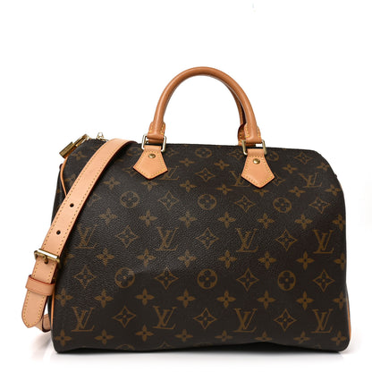 Louis Vuitton Monogram Speedy Bandouliere 30 1 of 10