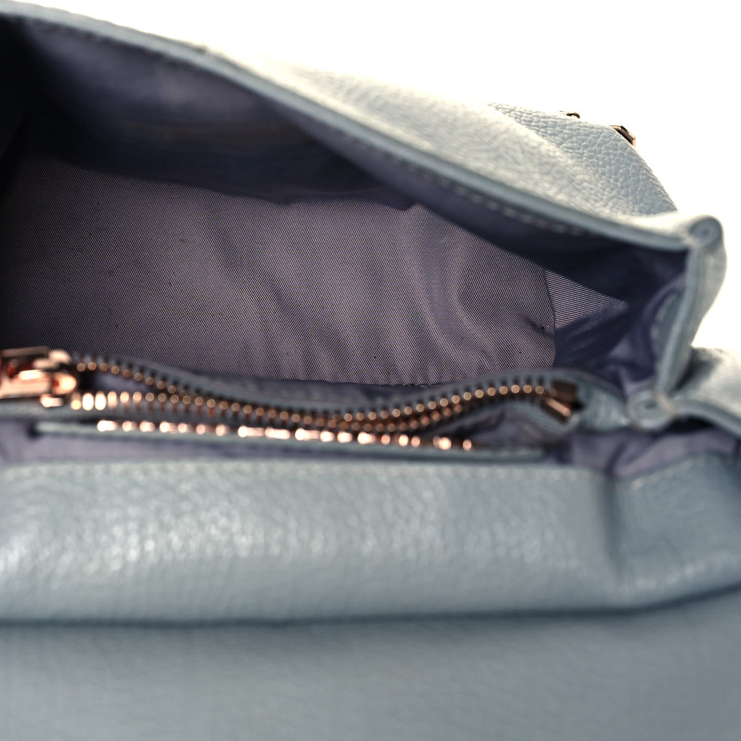 Calfskin Small Marion Tote Mercury Rose Gold Hardware