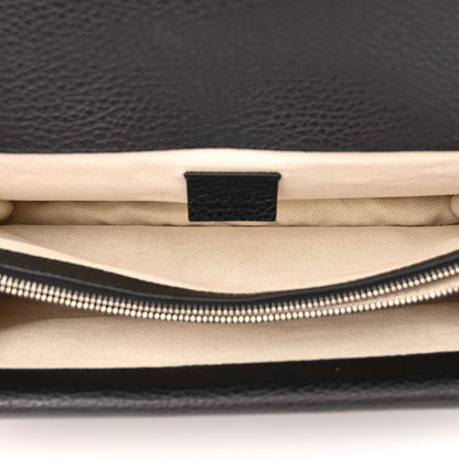 Gucci Pebbled Calfskin Small Dionysus Shoulder Bag Black 5 of 10