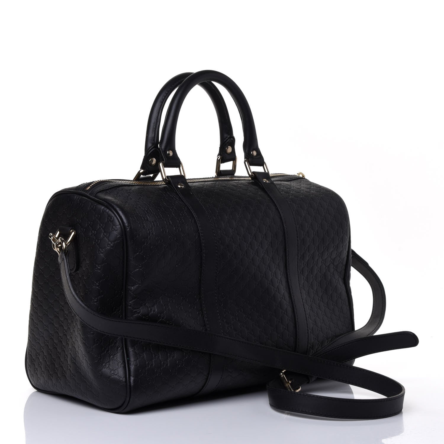 Gucci Guccissima Medium Joy Boston Black 2 of 4