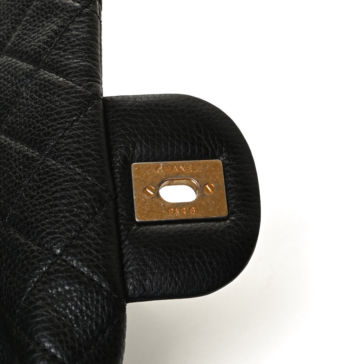 Chanel Calfskin Quilted XXL Travel Flap Bag Black 9 of 10