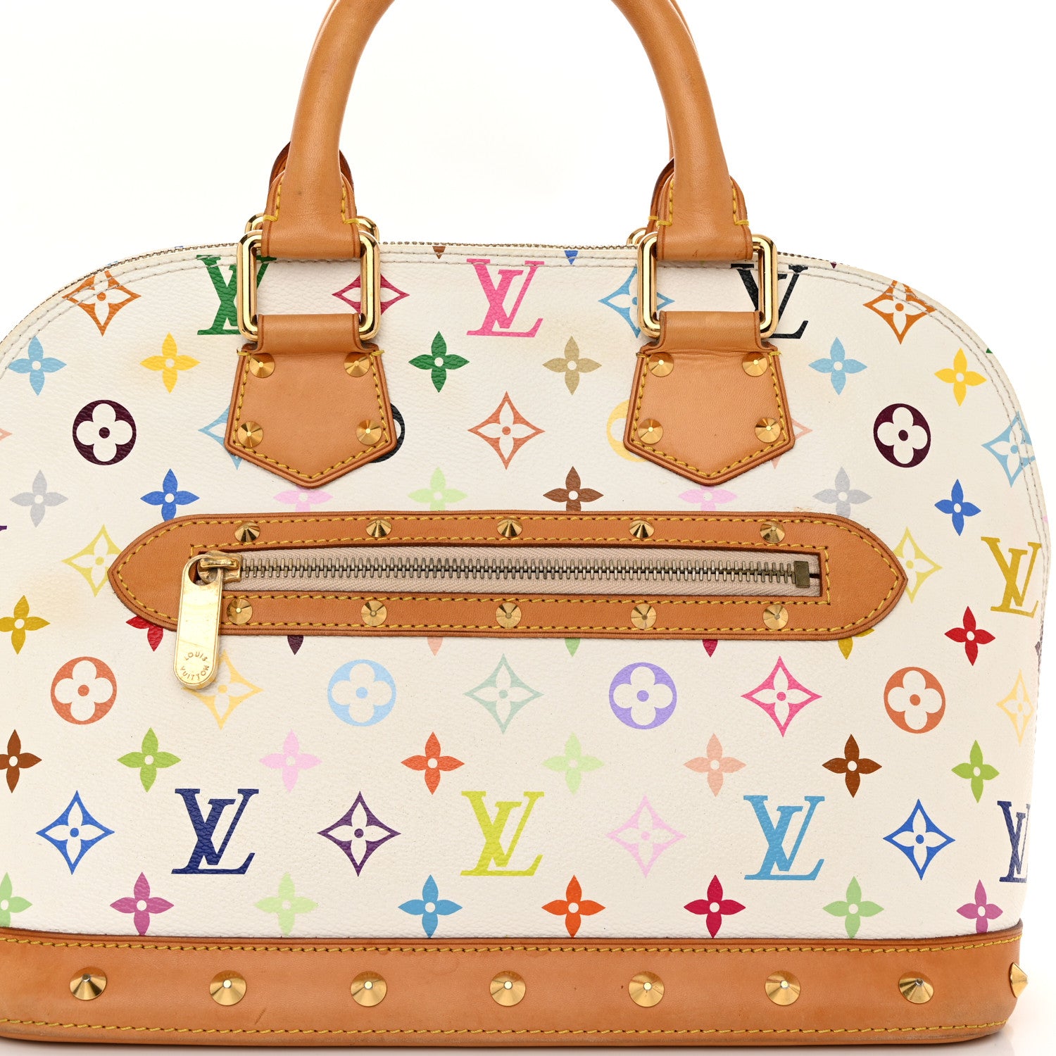 Louis Vuitton Monogram Multicolor Alma PM White 10 of 14