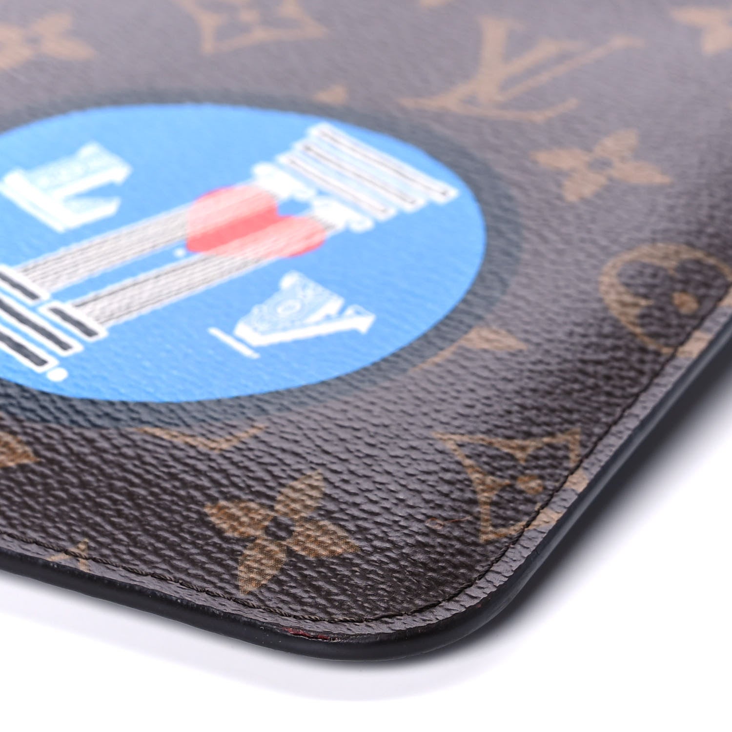 Louis Vuitton Monogram World Tour Neverfull MM GM Pochette 11 of 16