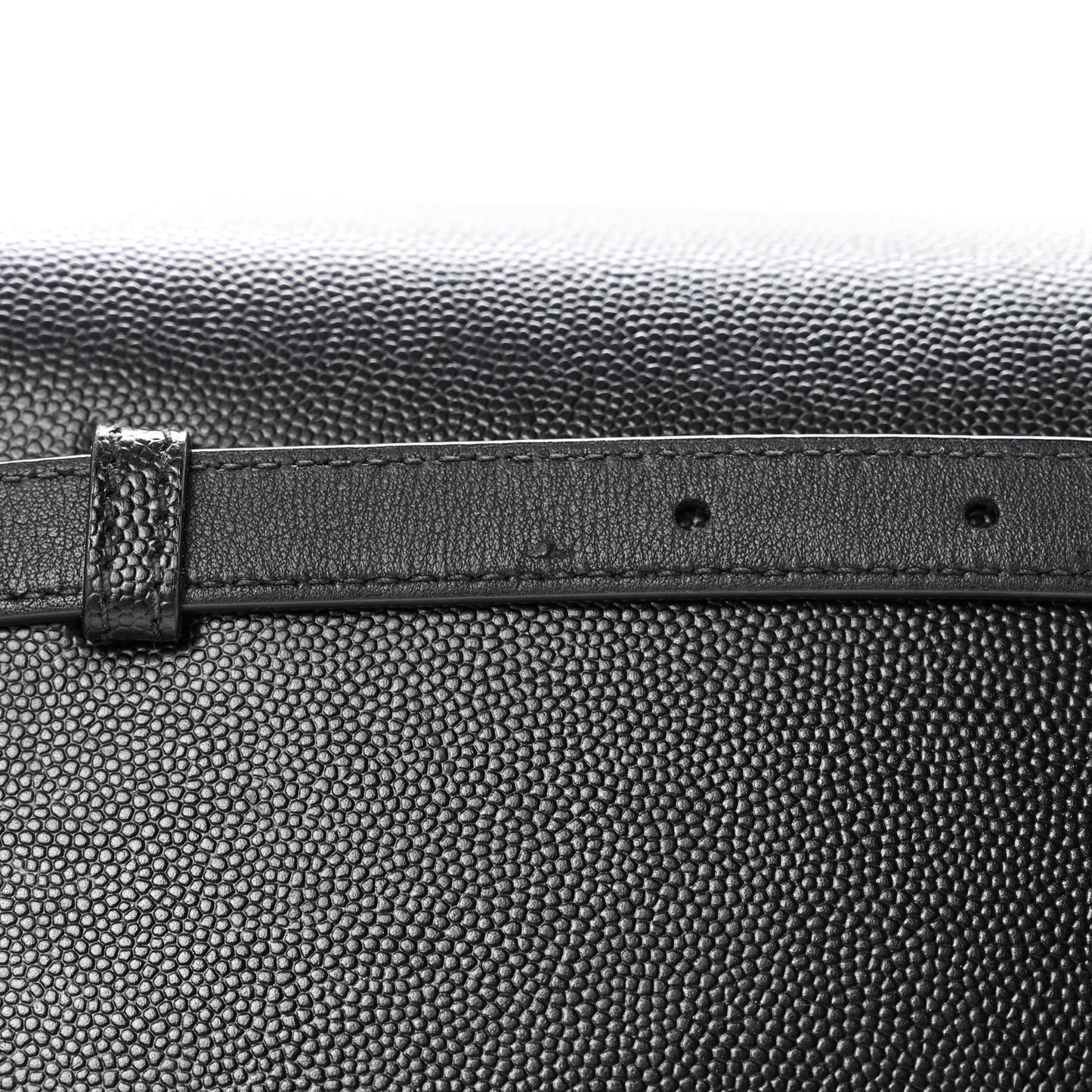 Grain De Poudre Monogram Kate Belt Bag Black