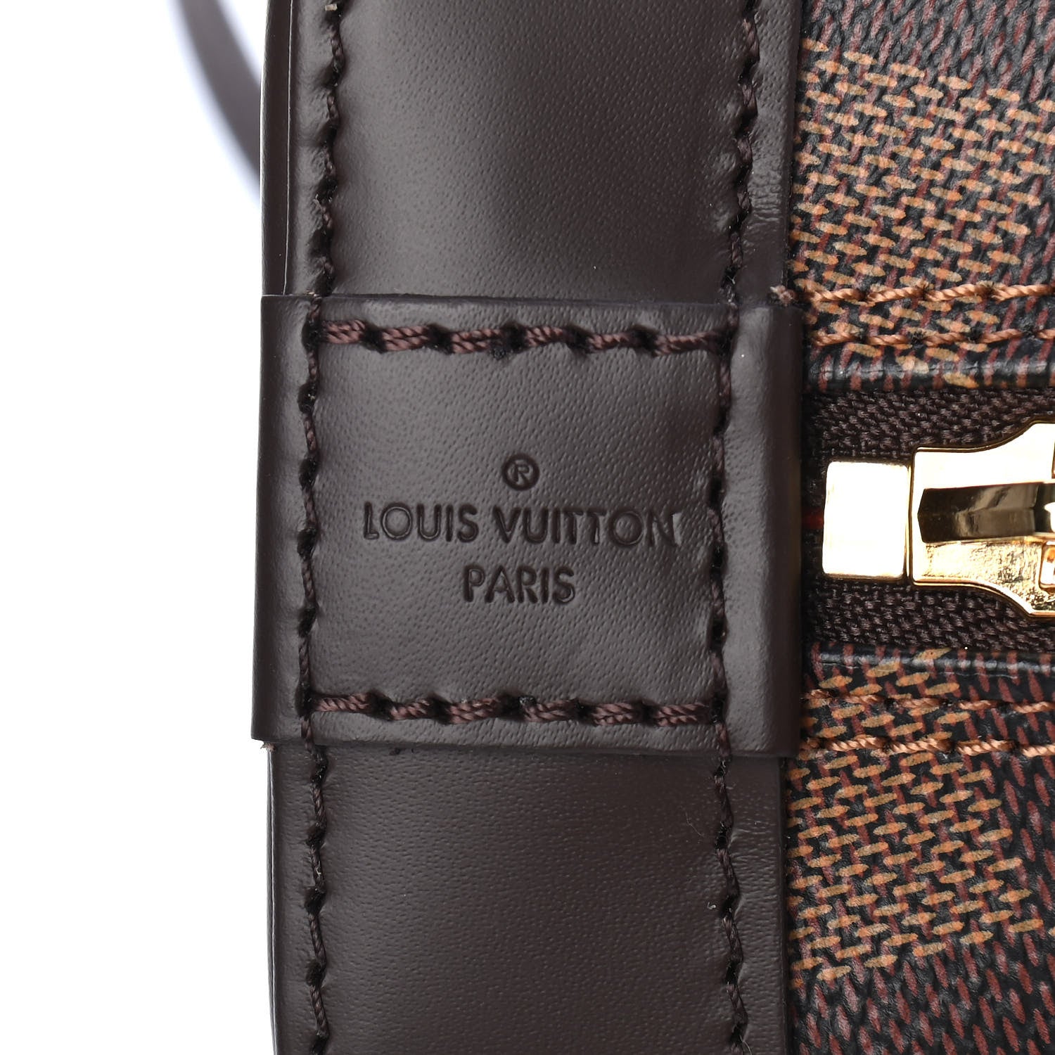 Louis Vuitton Damier Ebene Alma BB 6 of 8