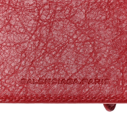 Balenciaga Agneau Giant Gold Hardware Card Case Rouge Sapphire 7 of 8