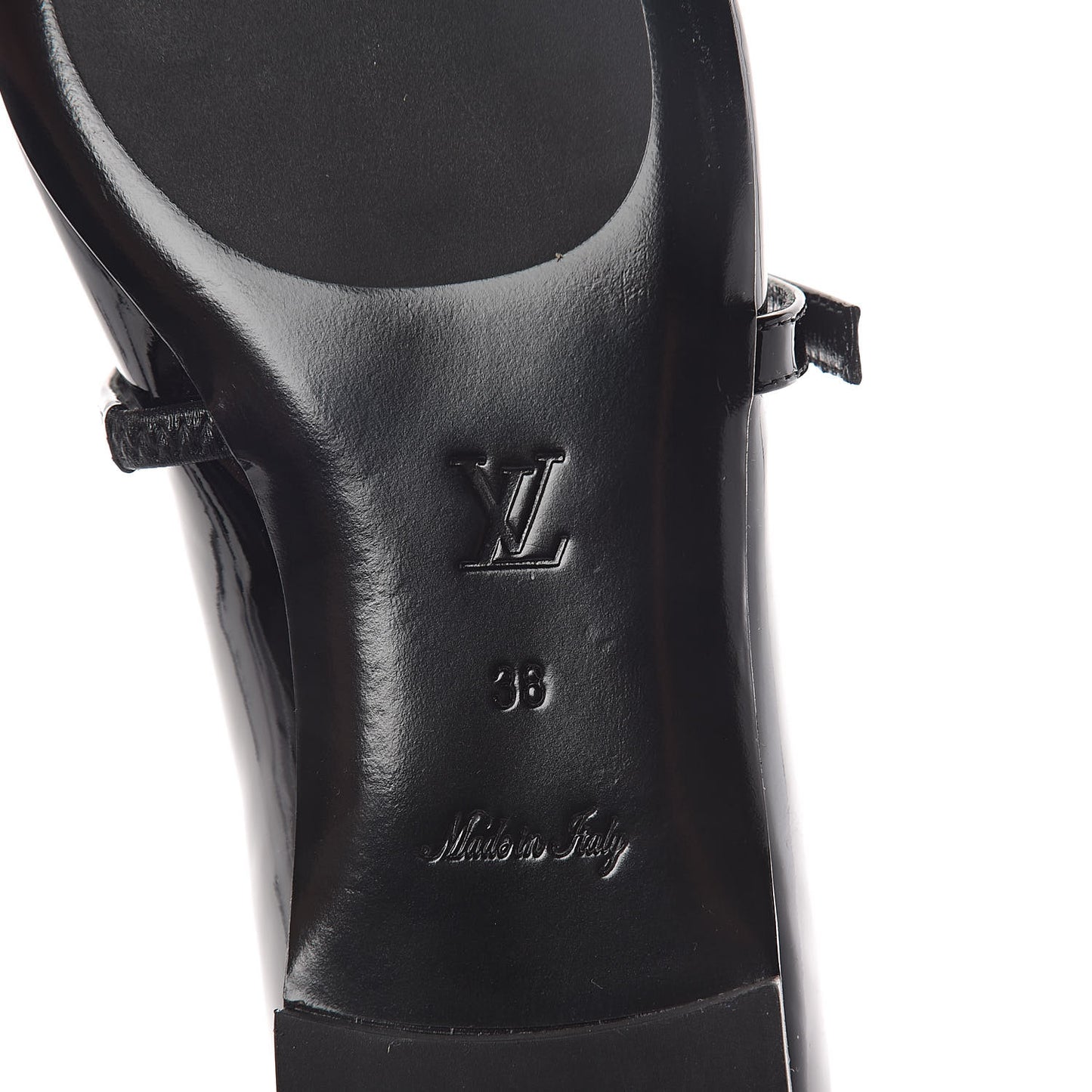 Patent Uniformes Ballet Flats 38 Black