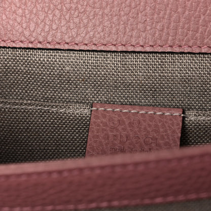 Gucci Dollar Calfskin Small Interlocking G Shoulder Bag Soft Pink 11 of 11