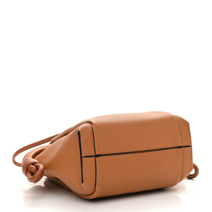 Loewe Calfskin Small Flamenco Knot Bag Caramel 4 of 11