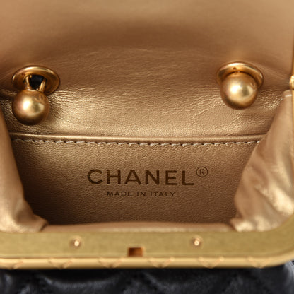Chanel Lambskin Quilted Small My Crush Bag Black 8 of 11