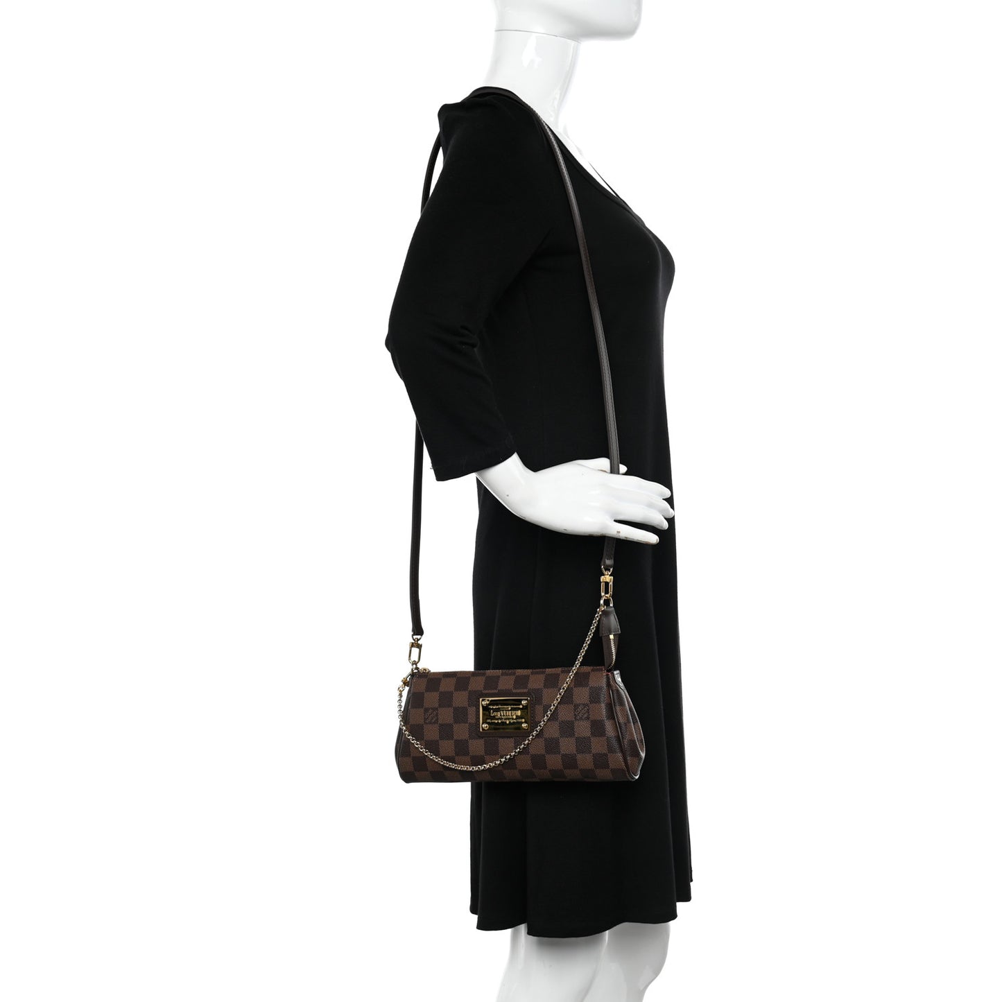 Damier Ebene Eva Clutch