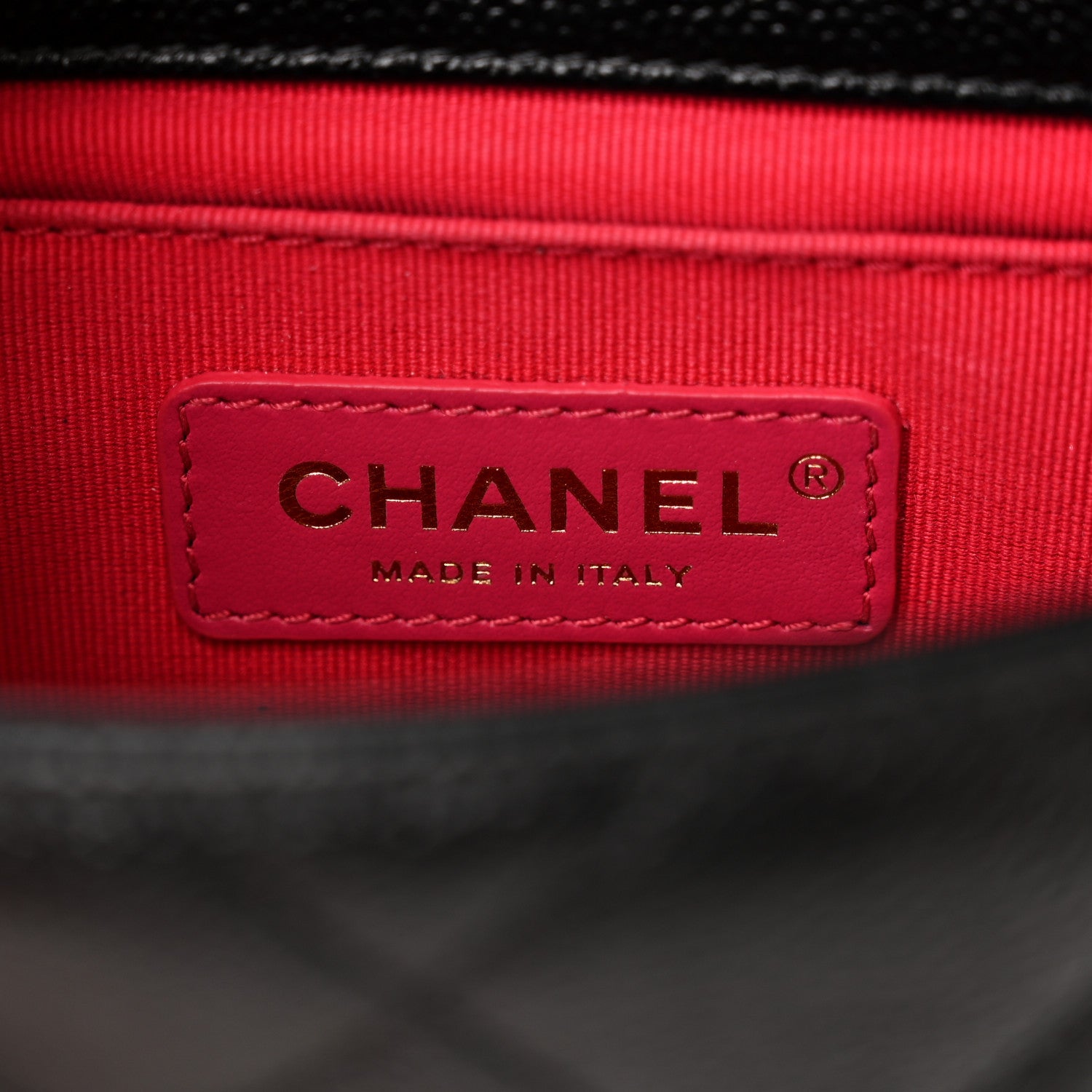 Chanel Shiny Caviar Quilted Chain Melody Waist Belt Bag Black 6 of 12