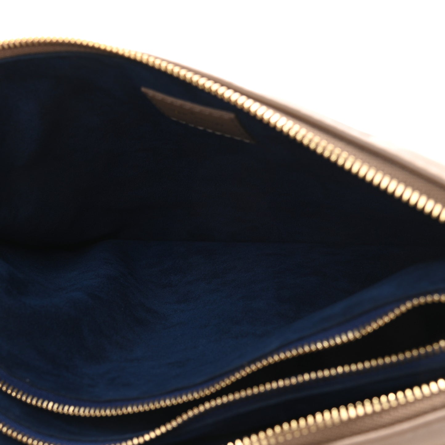 Lambskin Embossed Monogram Coussin PM Taupe