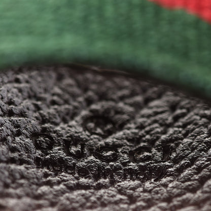 Gucci Nylon Textured Dollar Calfskin Web Ophidia Key Ring Green Red New Acero 3 of 7