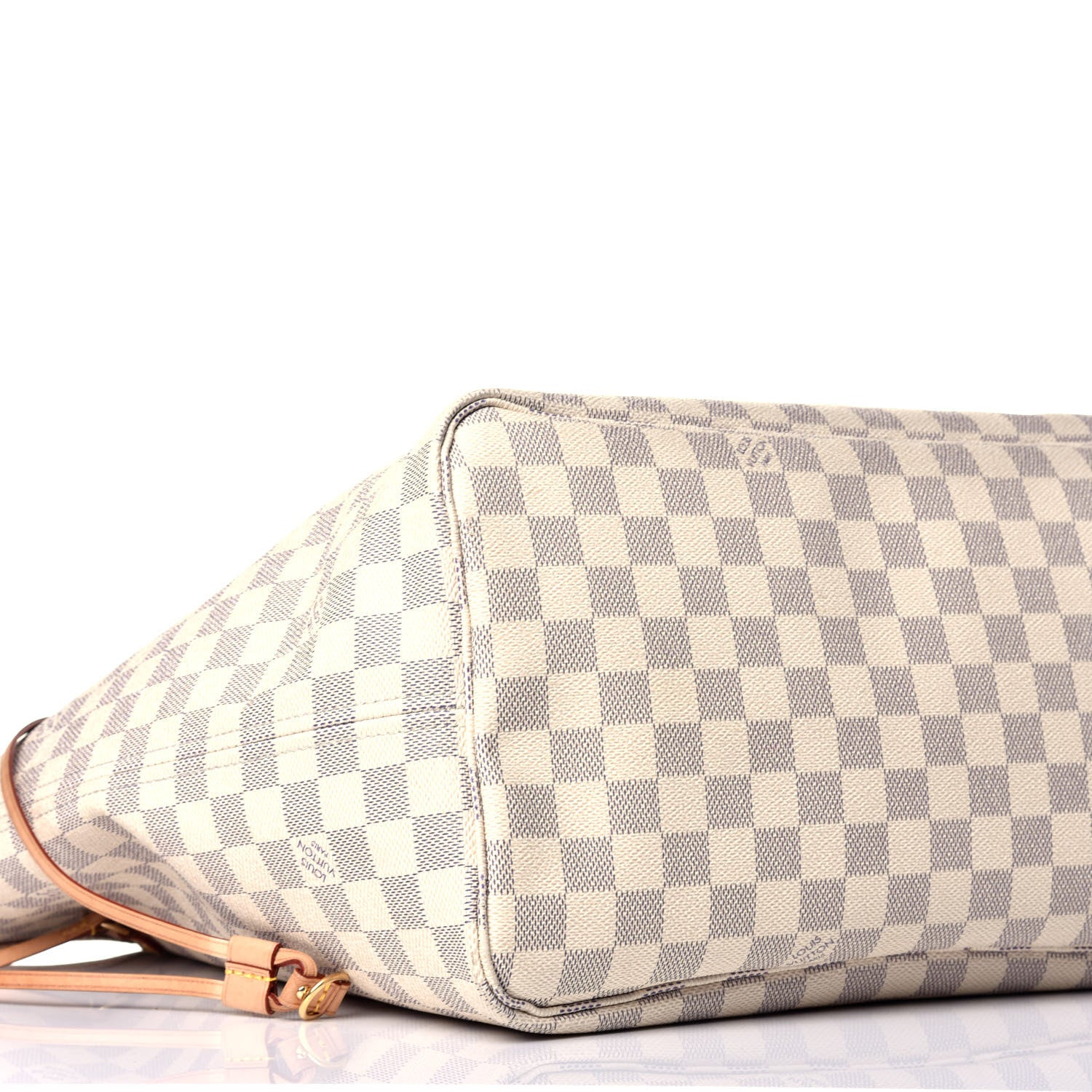 Louis Vuitton Damier Azur Neo Neverfull GM Rose Ballerine 7 of 9