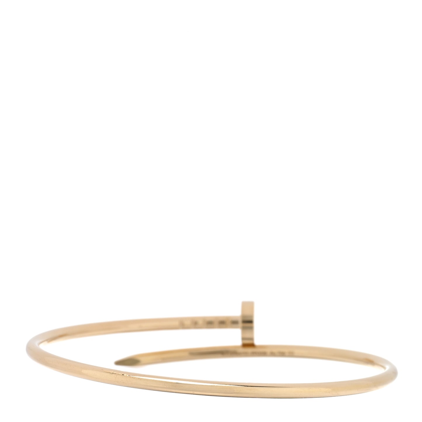 18K Yellow Gold Small Juste Un Clou Bracelet 17