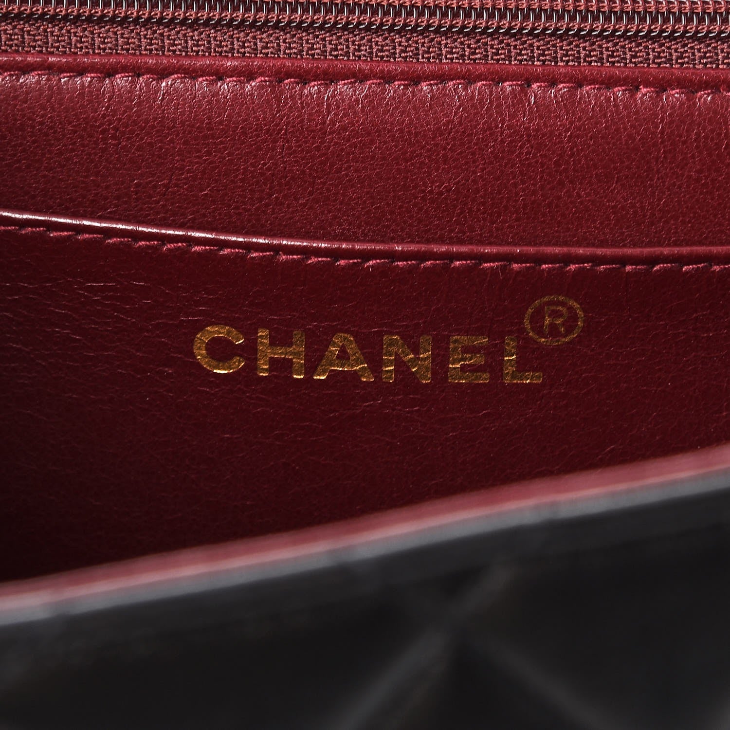 Chanel Lambskin Quilted Jumbo Single Flap Black 8 of 12