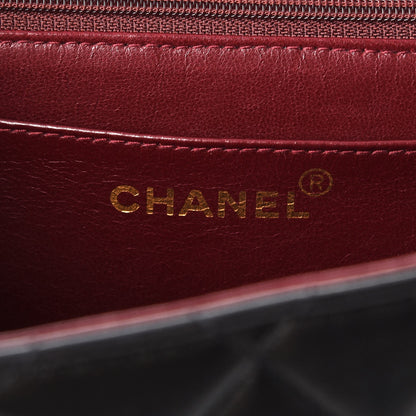 Chanel Lambskin Quilted Jumbo Single Flap Black 8 of 12