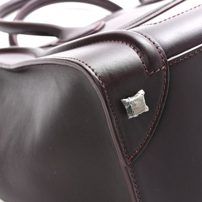 Celine Smooth Calfskin Mini Luggage Burgundy 8 of 11