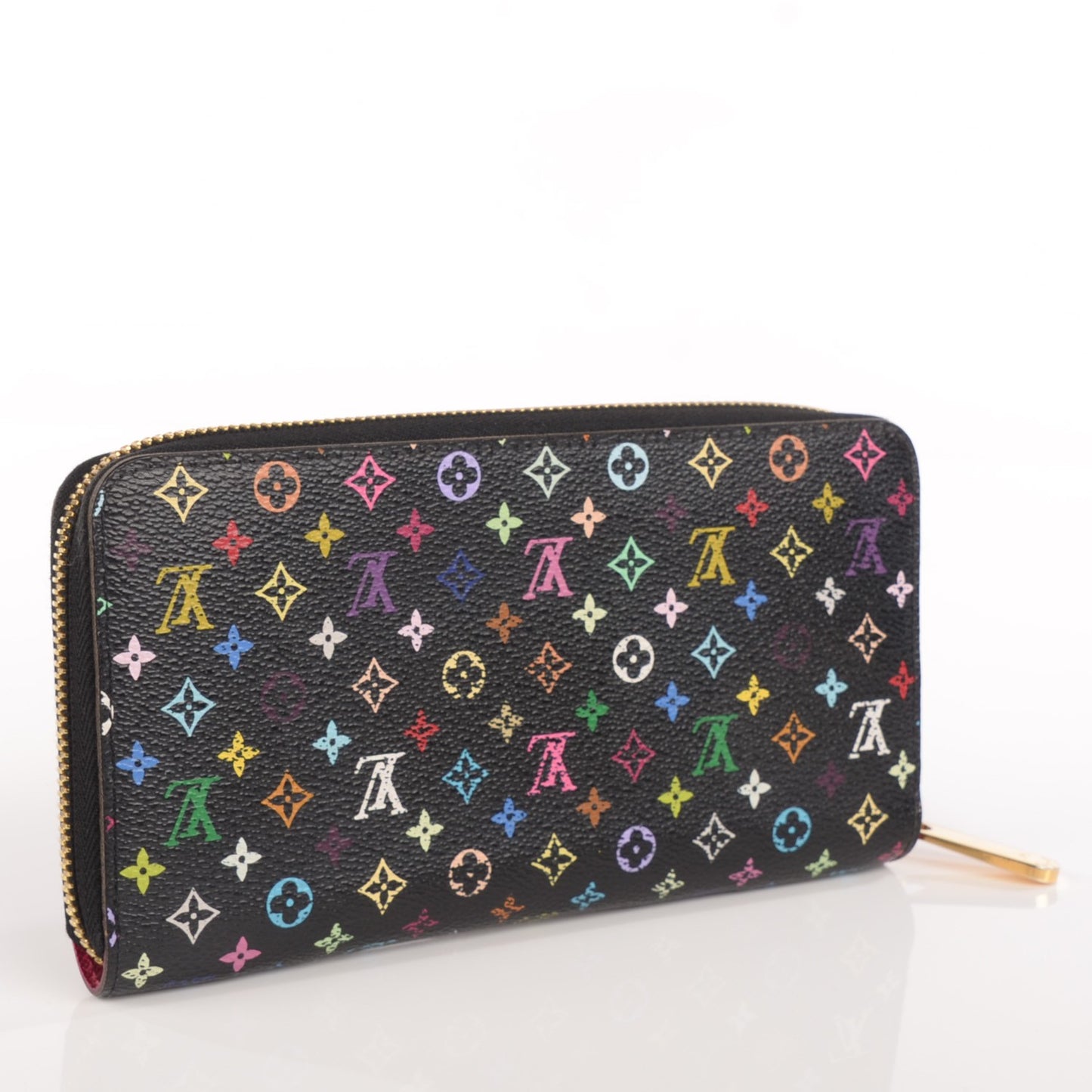 Monogram Multicolor Zippy Wallet Black Grenade